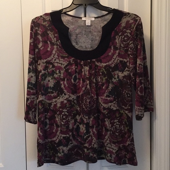 dressbarn Tops - Dress Barn multi colored top